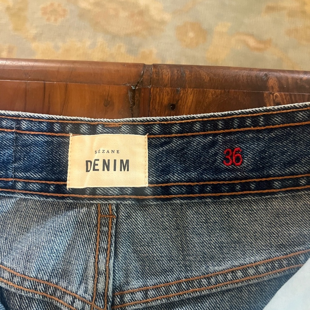 Sezane LE CROP Jeans Size 36/4 EUC - Picture 7 of 7